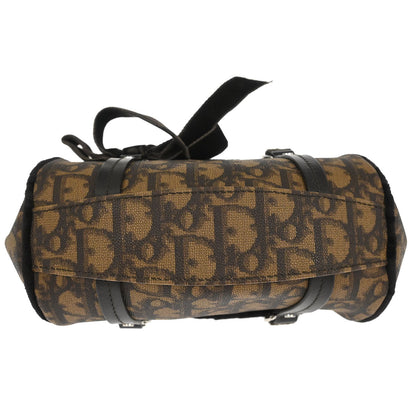 Christian Dior Brown PVC Trotter Romantic Handbag