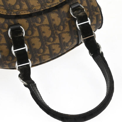 Christian Dior Brown PVC Trotter Romantic Handbag