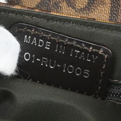 Christian Dior Brown PVC Trotter Romantic Handbag