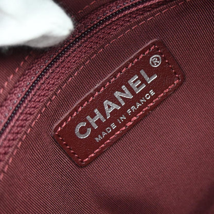 Chanel Black Tweed Shoulder Bag