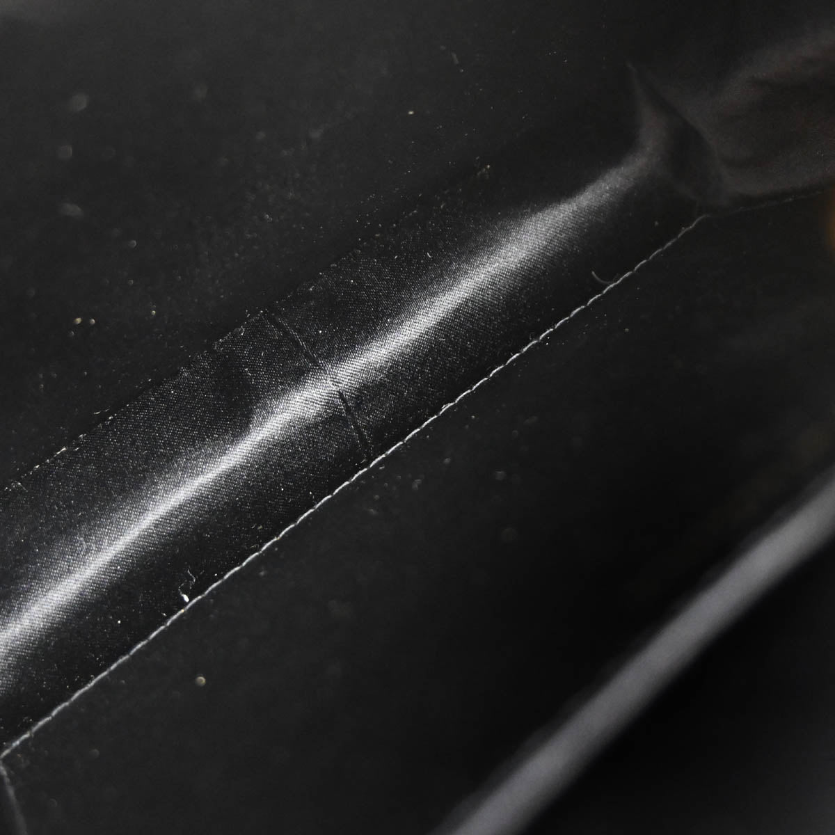 Chanel 1997-1999 Black Velvet Double Sided Turnlock Handbag