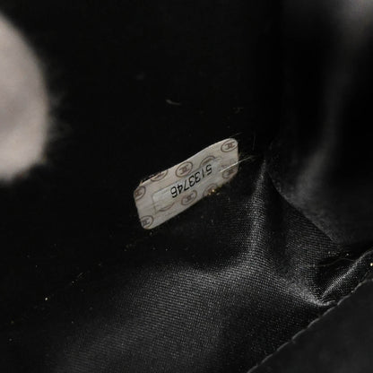 Chanel 1997-1999 Black Velvet Double Sided Turnlock Handbag