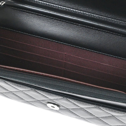 Chanel 2019 Black Lambskin Classic WOC Wallet on Chain Bag