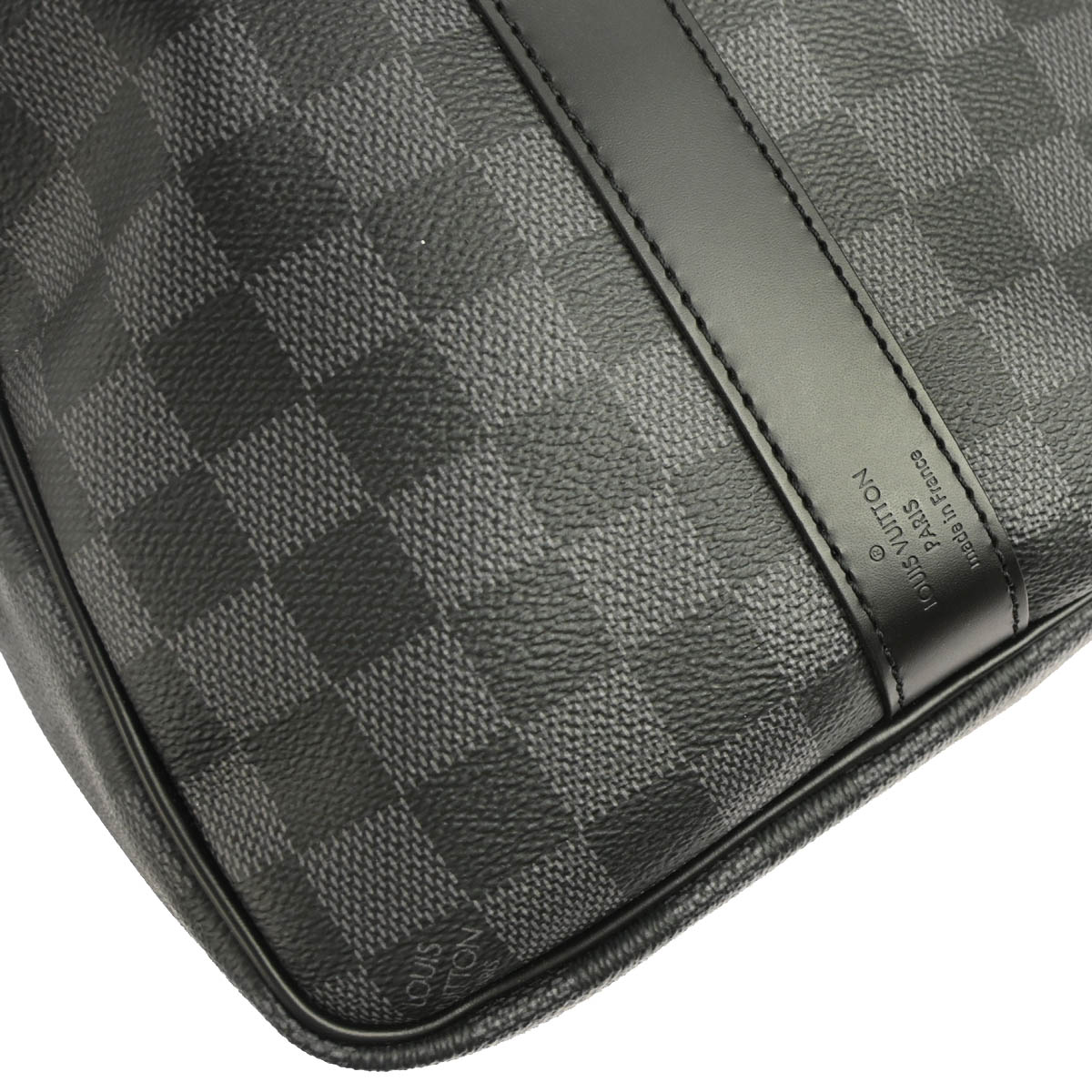 Louis Vuitton Damier Graphite Keepall Bandouliere 45 Duffle Bag N41418