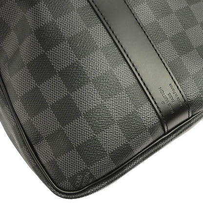 Louis Vuitton Damier Graphite Keepall Bandouliere 45 Duffle Bag N41418