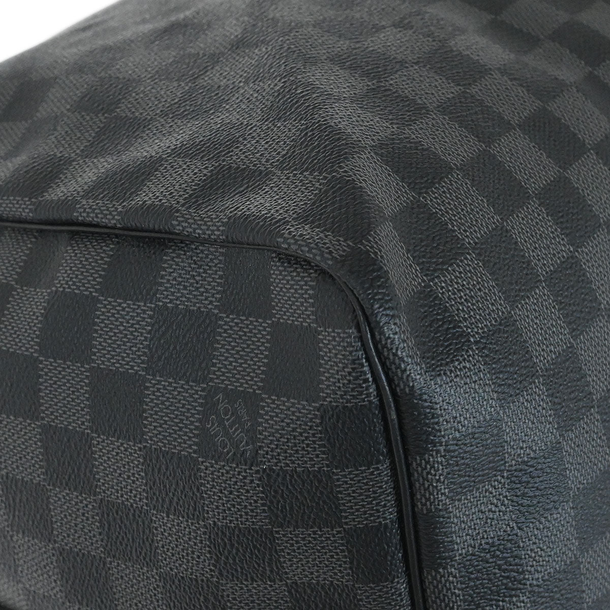 Louis Vuitton Damier Keepall Bandouliere 55 Duffle Handbag N41413