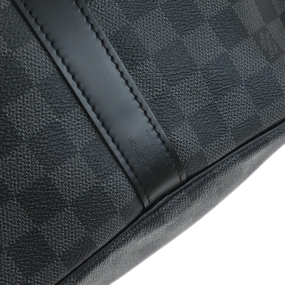 Louis Vuitton Damier Keepall Bandouliere 55 Duffle Handbag N41413