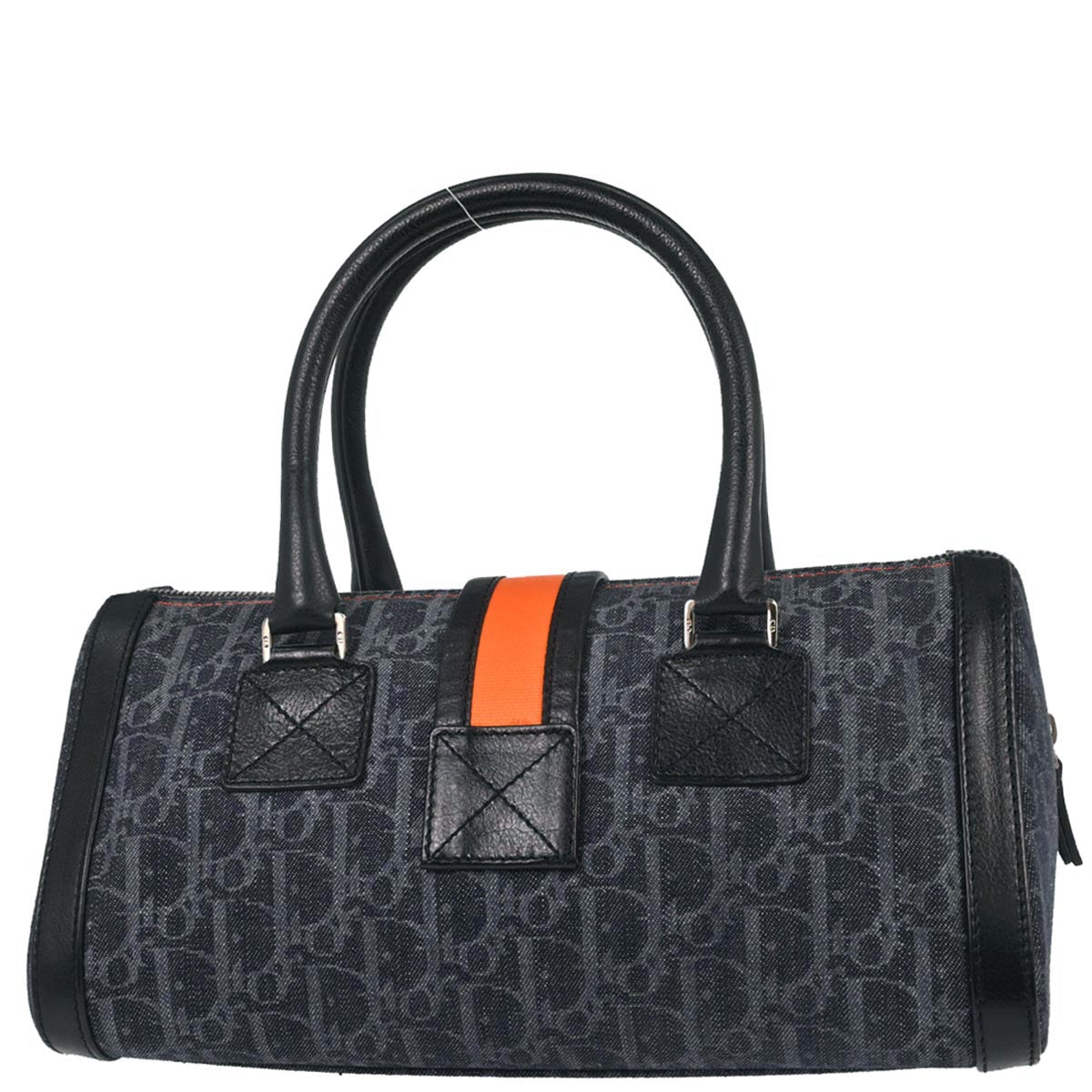 Christian Dior Navy Flight Handbag