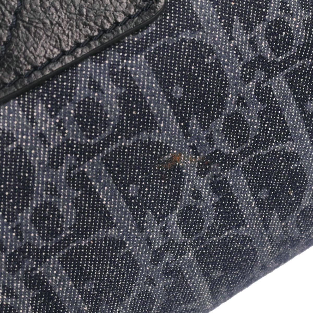 Christian Dior Navy Flight Handbag