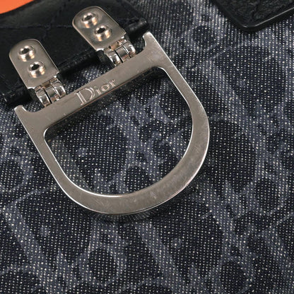 Christian Dior Navy Flight Handbag