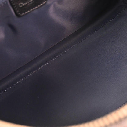 Christian Dior Navy Flight Handbag