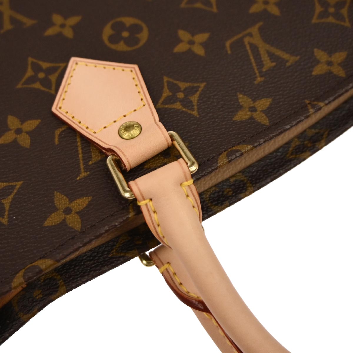 Louis Vuitton 2007 Monogram Sac Plat Tote Handbag M51140