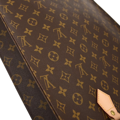 Louis Vuitton 2007 Monogram Sac Plat Tote Handbag M51140