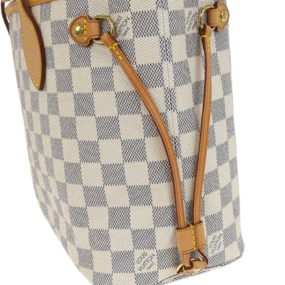 Louis Vuitton Damier Azur Neverfull NM PM Tote Handbag N41362