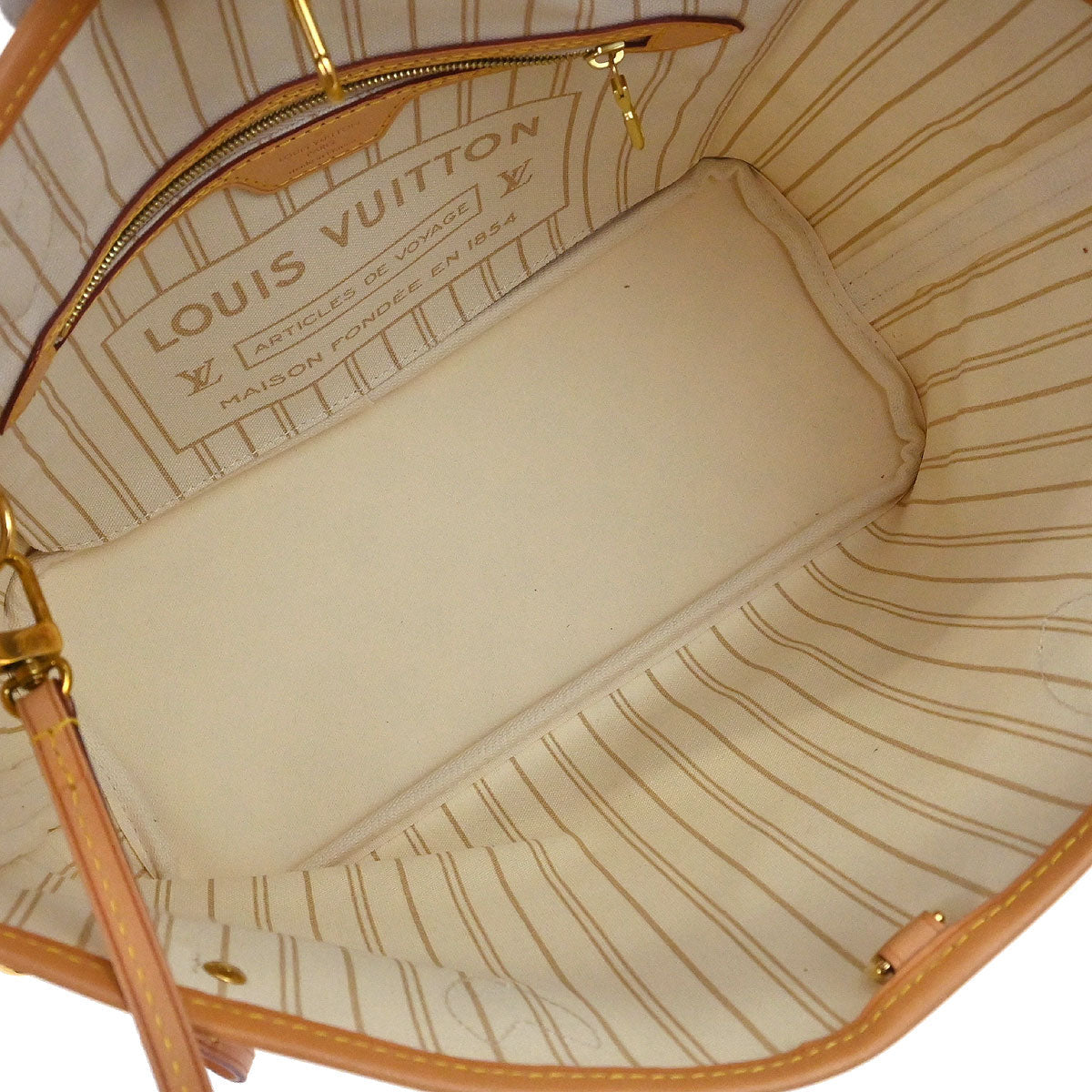 Louis Vuitton Damier Azur Neverfull NM PM Tote Handbag N41362