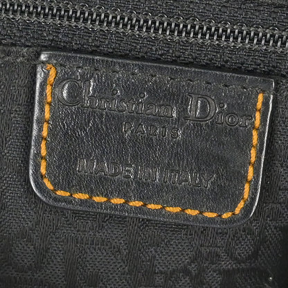 Christian Dior Black Gaucho Crossbody Bag