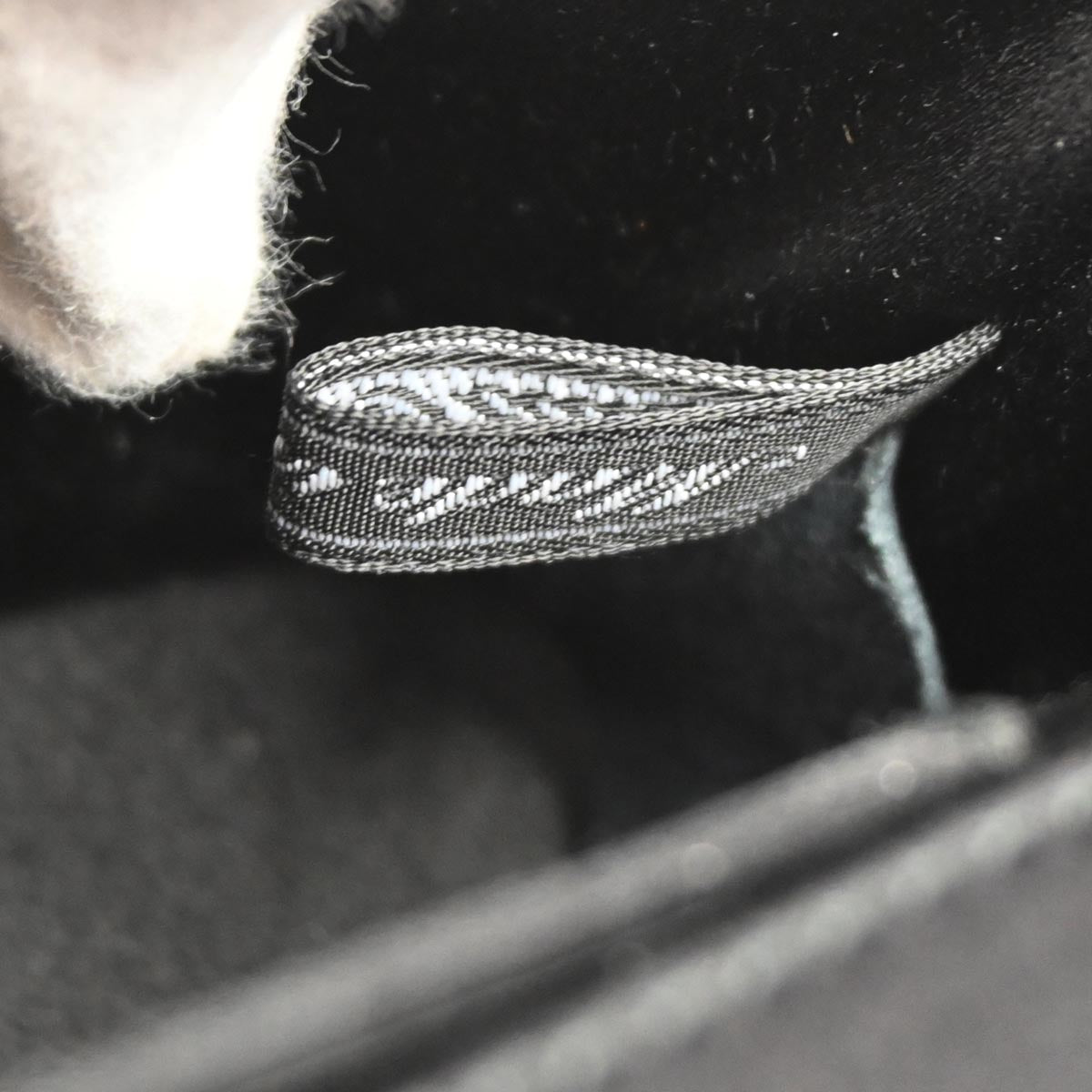 Chanel Black Satin Camelia Single Chain Shoulder Bag