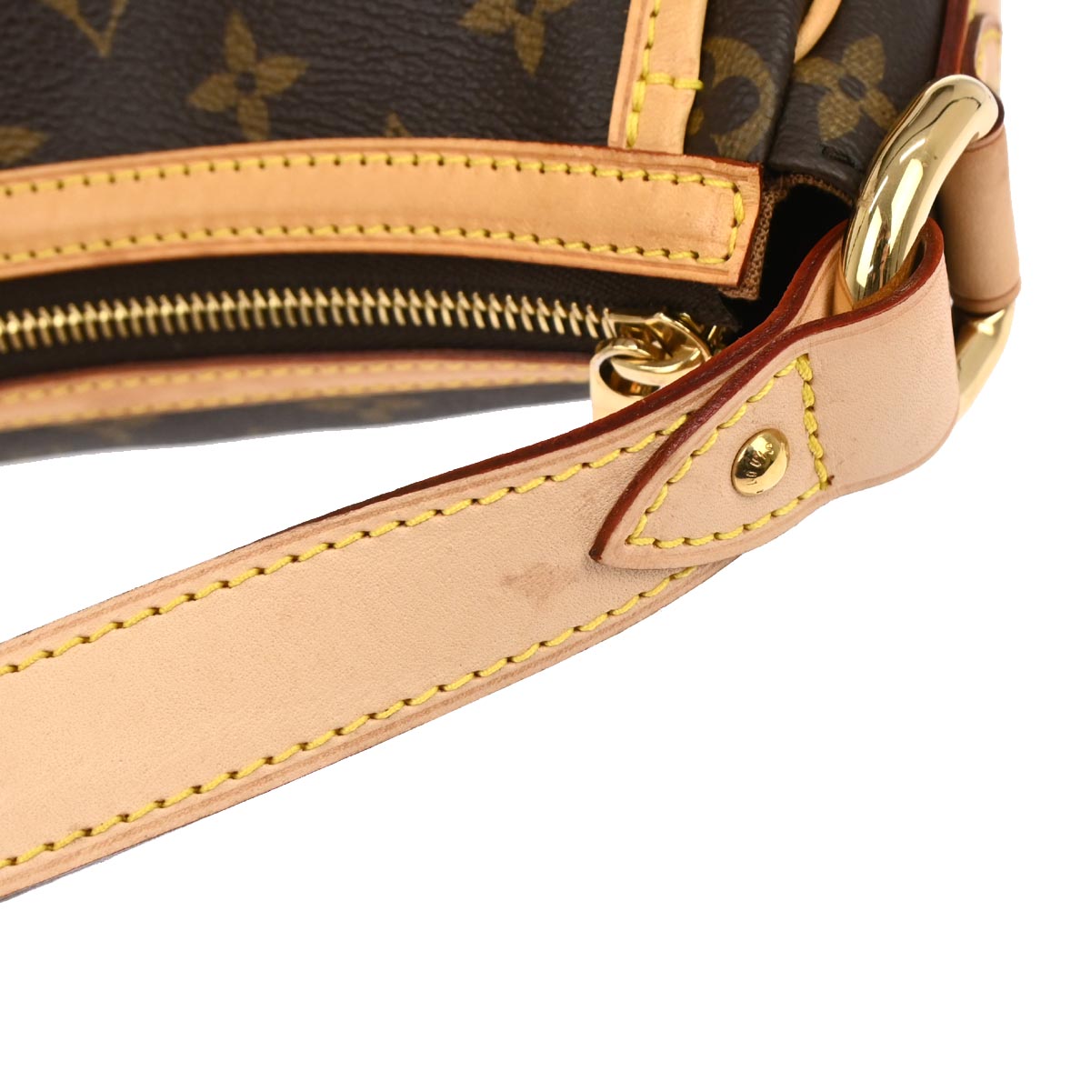 Louis Vuitton Monogram Tulum PM Hobo Handbag M40076