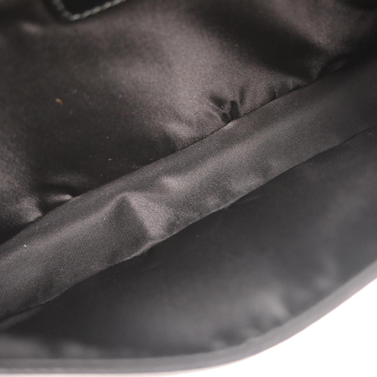 Christian Dior Black Brown Fur Malice Handbag