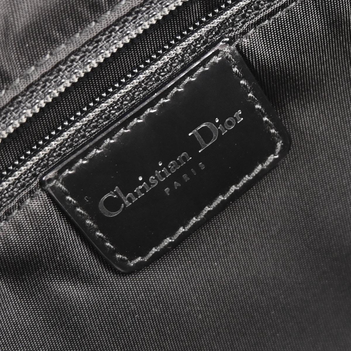 Christian Dior Black Brown Fur Malice Handbag