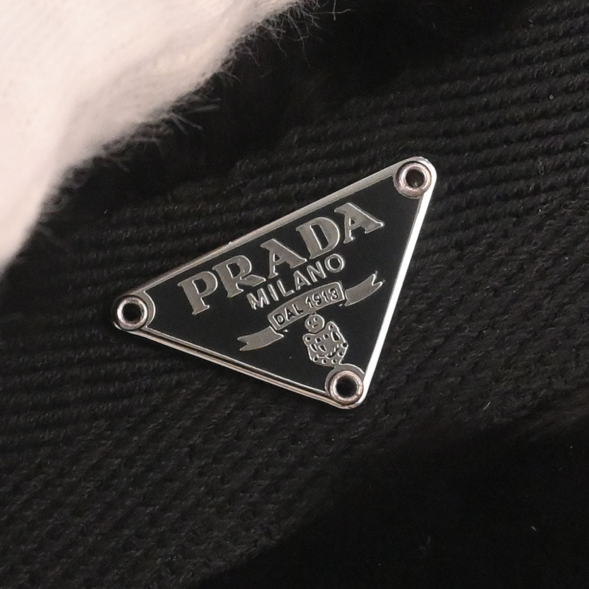 Prada Brown Dyed Kolinsky Fur Handbag