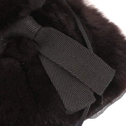 Prada Brown Dyed Kolinsky Fur Handbag