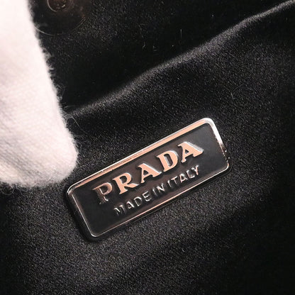 Prada Brown Dyed Kolinsky Fur Handbag