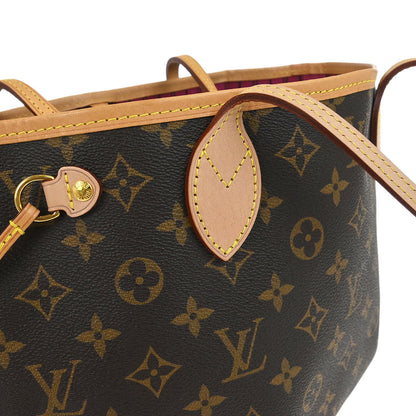 Louis Vuitton Pink Monogram Neverfull NM PM Tote Handbag M41245