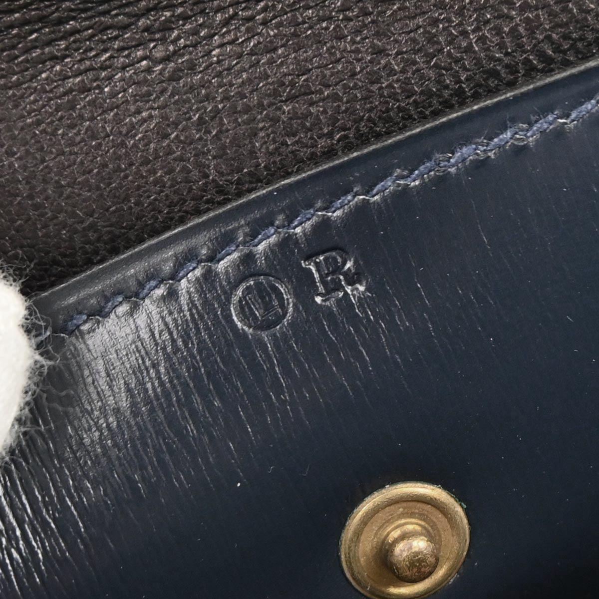 Hermes Blue Indigo Box Calf Sequana 22 Shoulder Bag