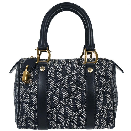 Christian Dior Navy Trotter Handbag