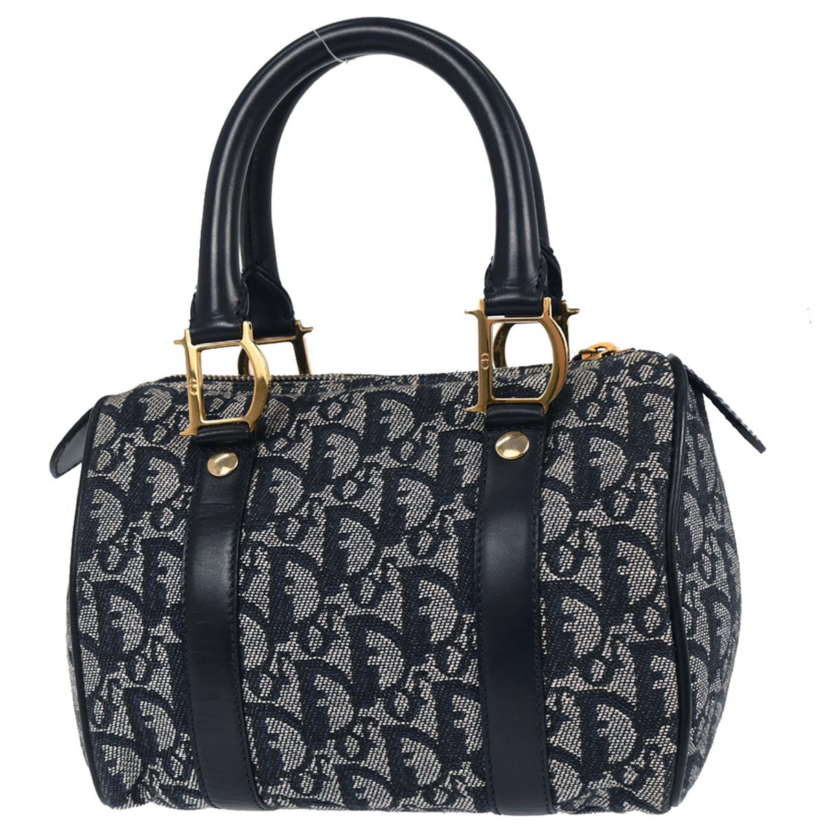 Christian Dior Navy Trotter Handbag