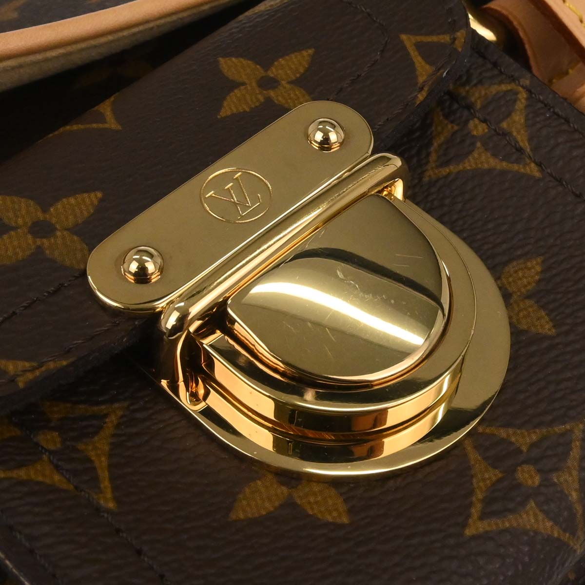 Louis Vuitton Monogram Hudson PM Shoulder Bag M40027