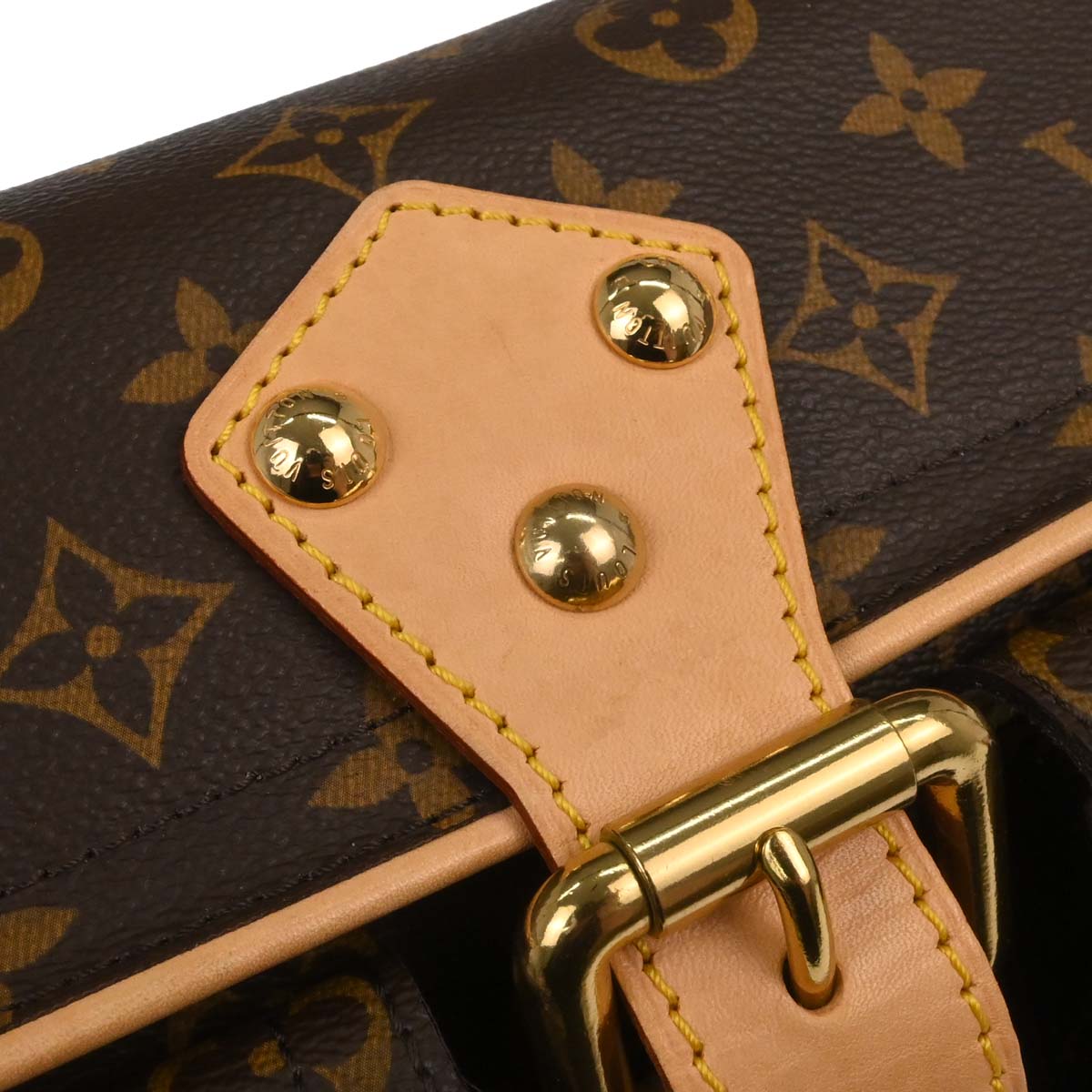 Louis Vuitton Monogram Hudson PM Shoulder Bag M40027