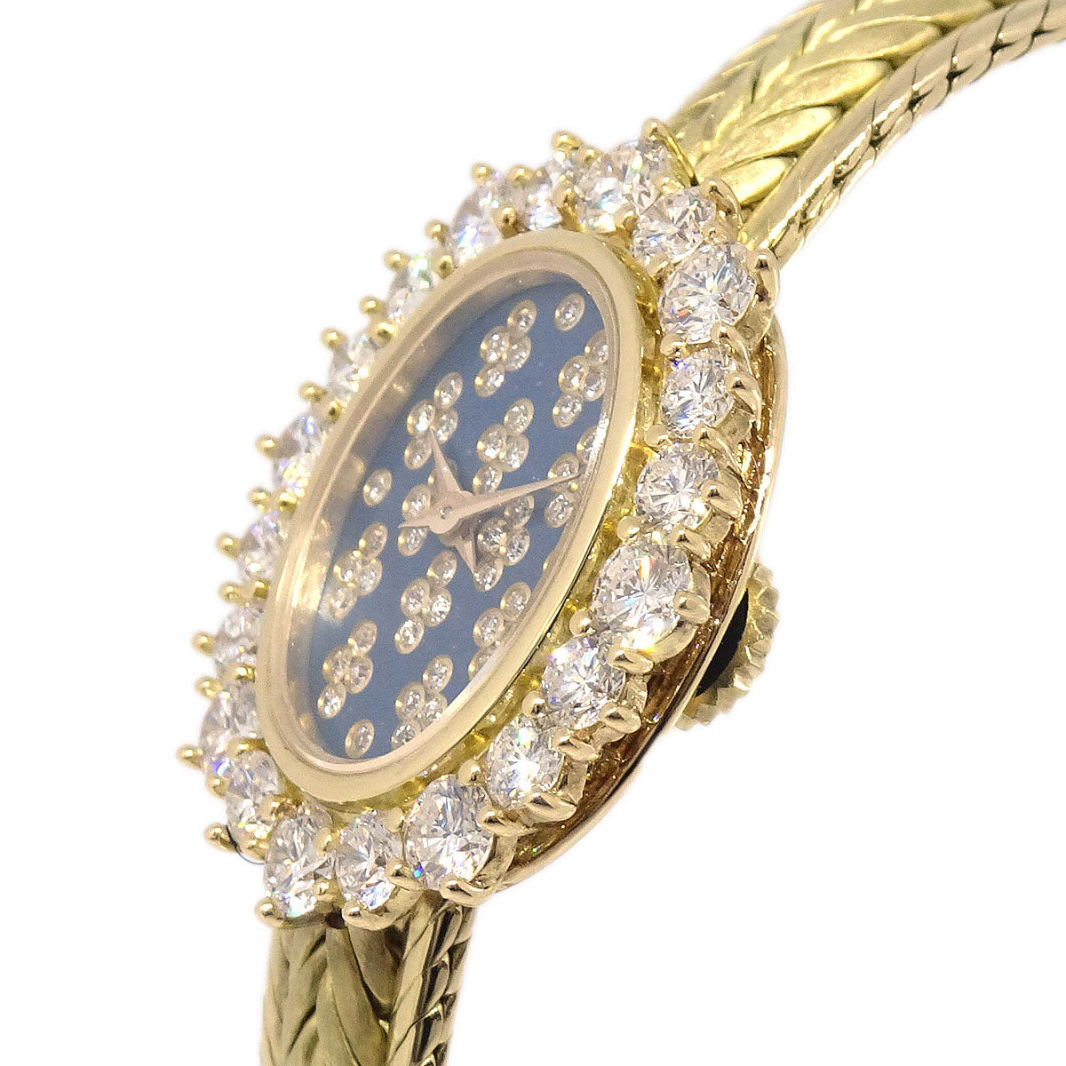 Audemars Piguet Diamond YG Manual-winding Watch 18KYG