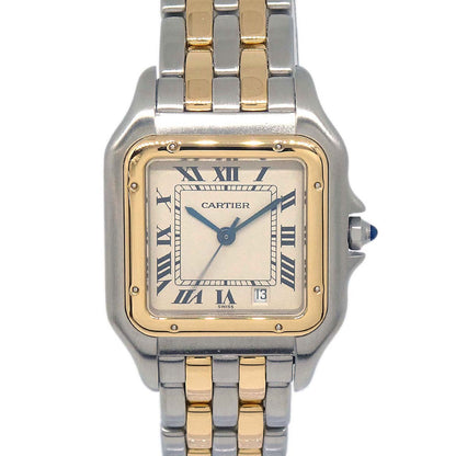 Cartier Panthere MM 2-Row Ref.183949 Quartz Watch 18KYG SS