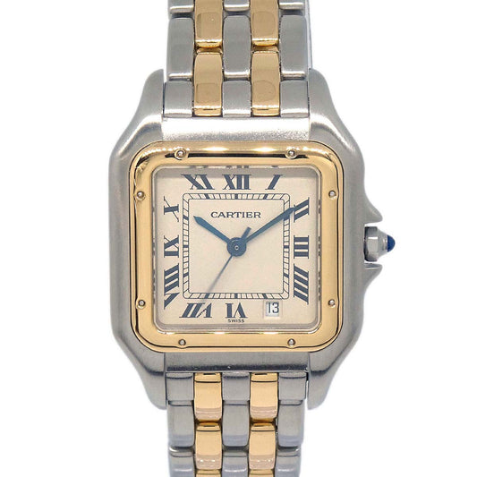 Cartier Panthere MM 2-Row Ref.183949 Quartz Watch 18KYG SS