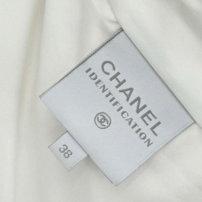 Chanel 2000 Sport Line Zip Up Coat White #38