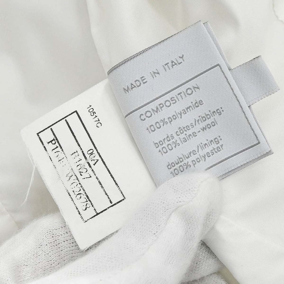 Chanel 2000 Sport Line Zip Up Coat White #38