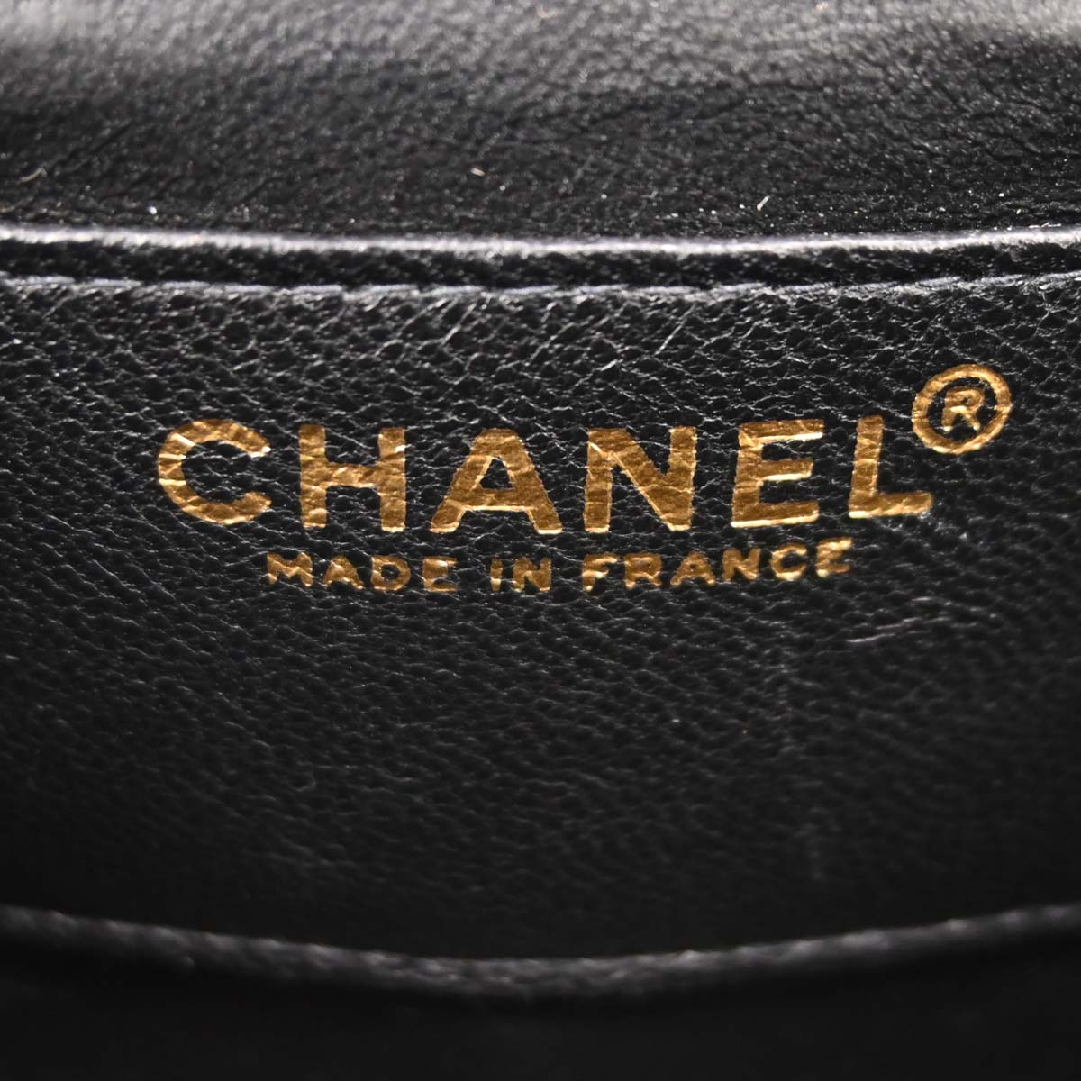 Chanel 2002-2003 Black Satin Vanity Shoulder Bag