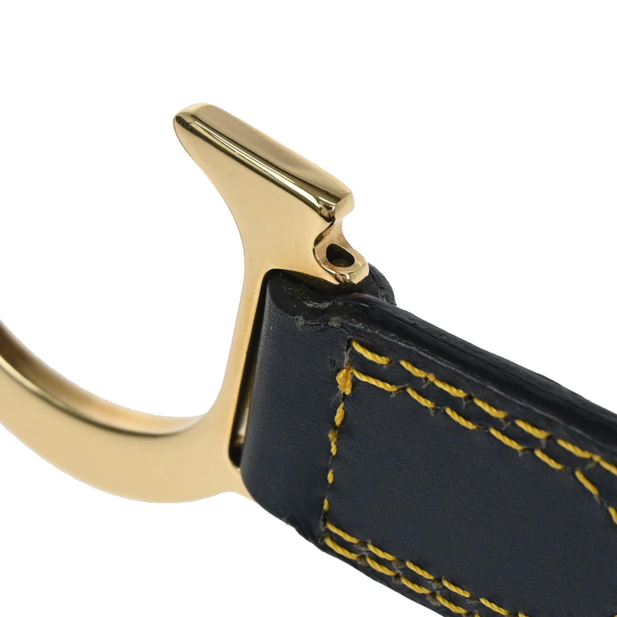 Christian Dior Navy Trotter Saddle Handbag