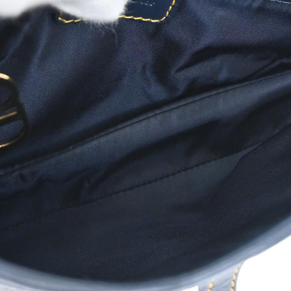 Christian Dior Navy Trotter Saddle Handbag
