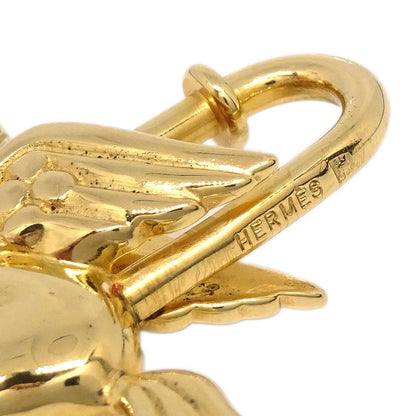 Hermes 1993 Le Cheval Pegasus Cadena Gold Small Good
