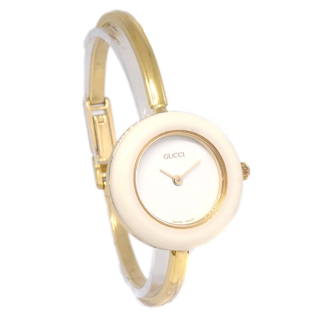 Gucci 1100-L Change Bezel Chameleon Quartz Watch SS
