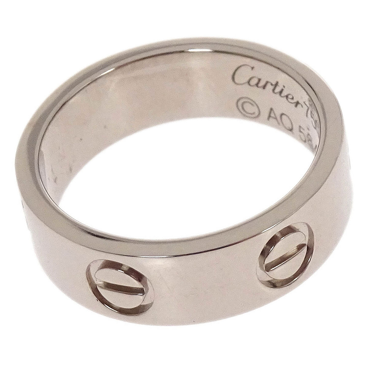 Cartier Love Ring 750 AQ5642 #49 #48 Jewelry
