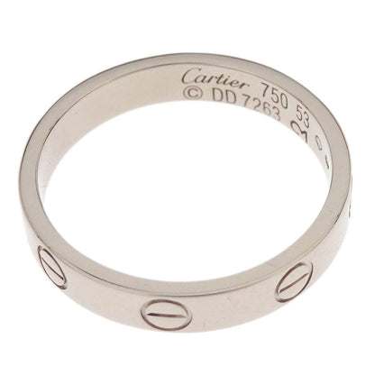 Cartier Mini Love Ring 750 DD7263 #53 Jewelry
