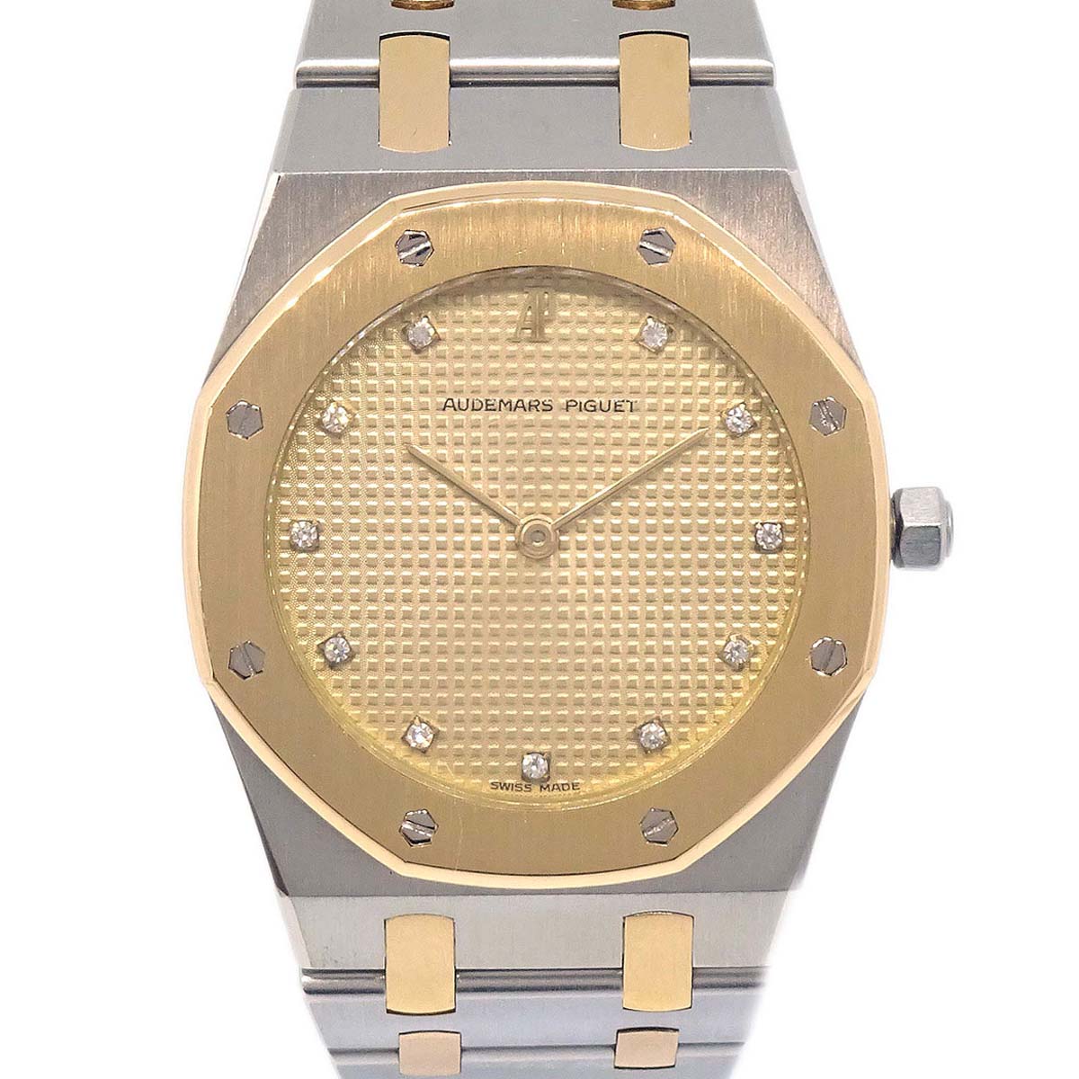Audemars Piguet Royal Oak 33mm Ref.56303SA Quartz Watch SS 18KYG