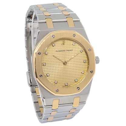 Audemars Piguet Royal Oak 33mm Ref.56303SA Quartz Watch SS 18KYG