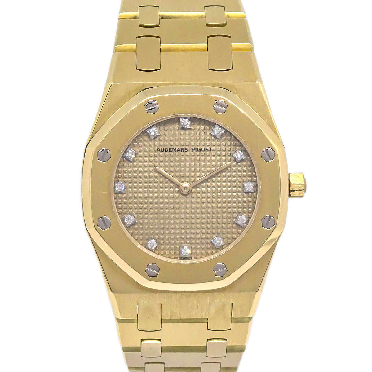 Audemars Piguet Royal Oak Mini Ref.6007BA Quartz Watch 18KYG