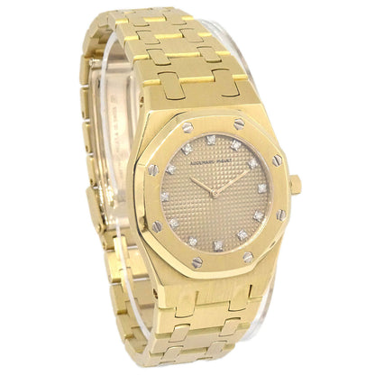 Audemars Piguet Royal Oak Mini Ref.6007BA Quartz Watch 18KYG
