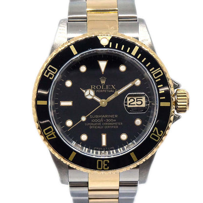 Rolex Submariner Date 40mm Luminous Ref.16613 Self-winding Watch SS 18KYG